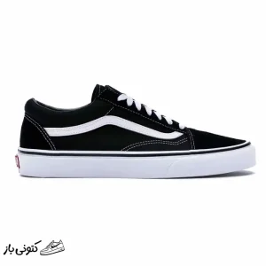 کتونی خارجی یونیسکس ونس اولد اسکول Vans Old Skool Black White