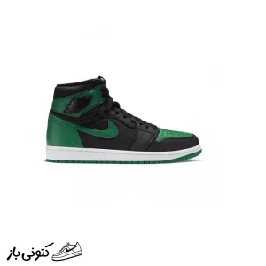 کتونی خارجی یونیسکس نایک جردن وان مشکی سبز 1 Nike Air Jordan