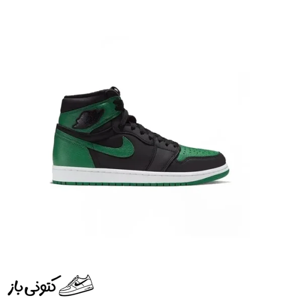 کتونی خارجی یونیسکس نایک جردن وان مشکی سبز 1 Nike Air Jordan